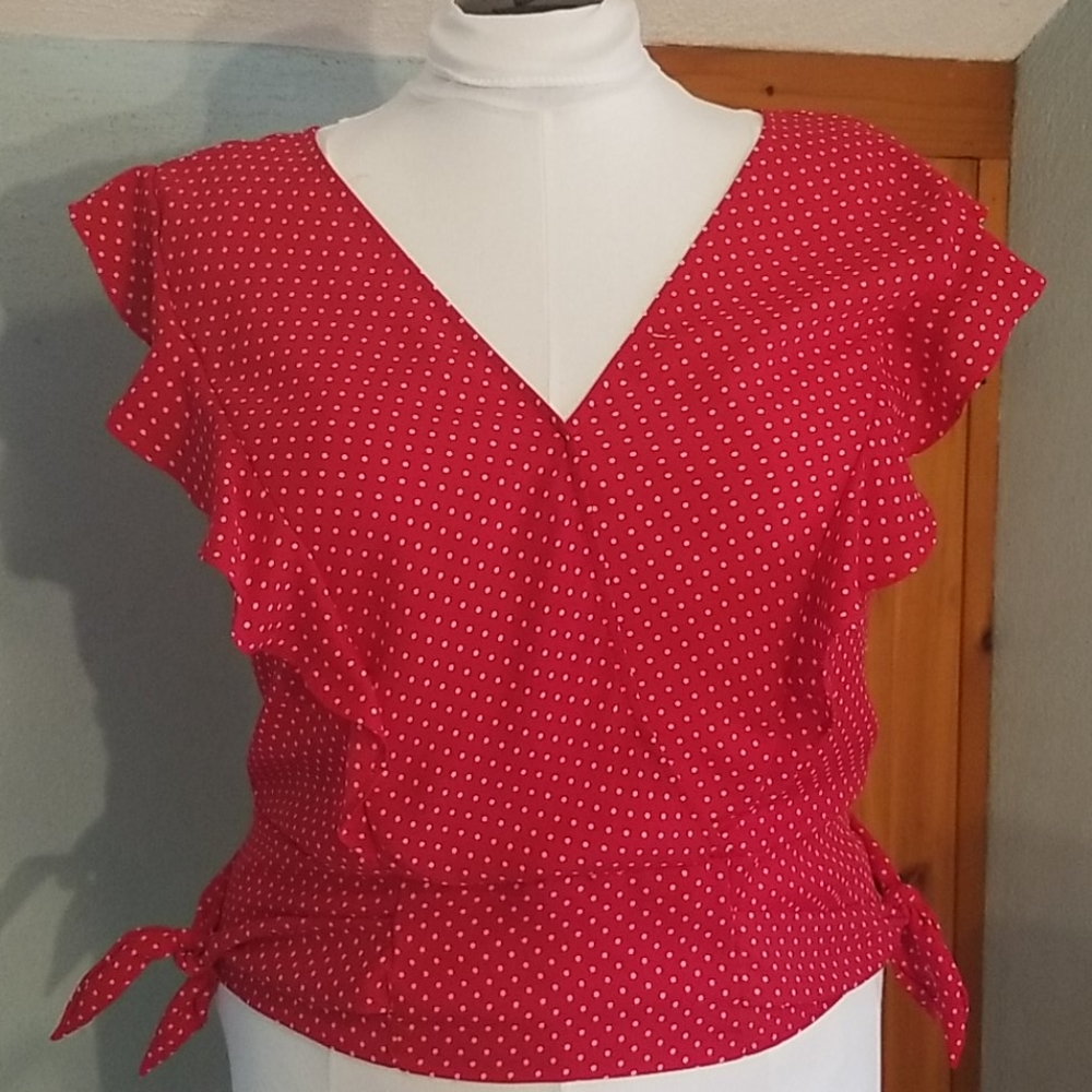 Polka Dot Blouse
